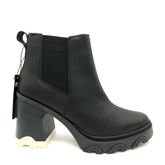 New Sorel Brex Heel Chelsea Boots Womens 9.5 Boho Indie Grunge Retro Whimsygoth - Picture 1 of 9